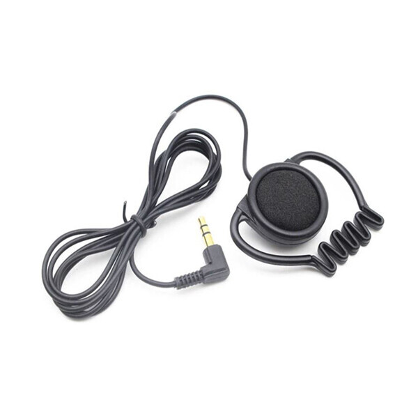 누리모션(동시통역기,가이드장비 전문),스프링 후크 소프트 싱글 이이폰 S-233 (3.5 MONO 플러그) 귀걸이형 통역이어폰